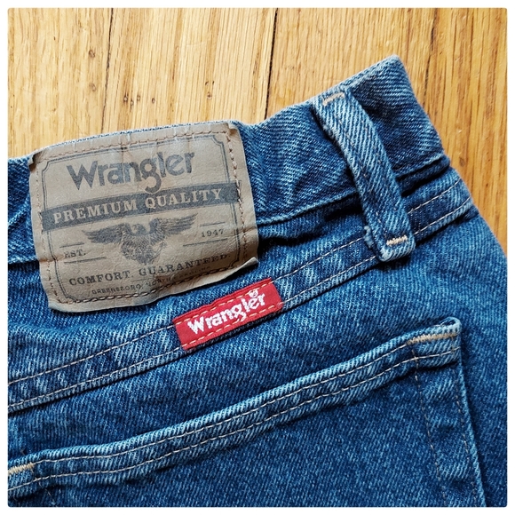 Wrangler Denim Crop Wide Leg Jeans - Picture 5 of 6